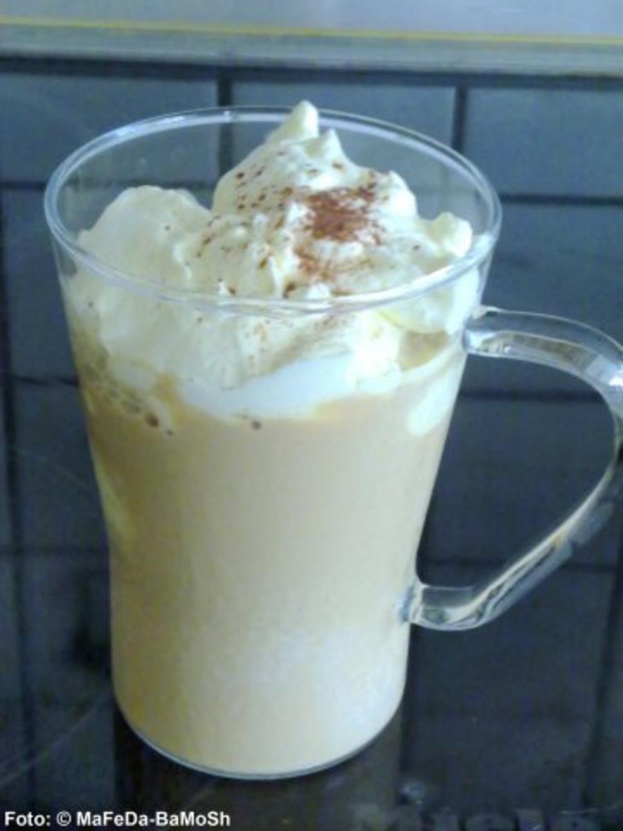 Eiskaffee "Latte macchiato" - Rezept