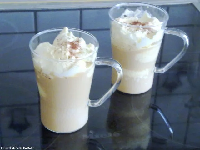 Rezept: Eiskaffee "Latte macchiato" Bild Nr. 2 Eiskaffee "Latte macchiato" - Rezept - Bild Nr. 2