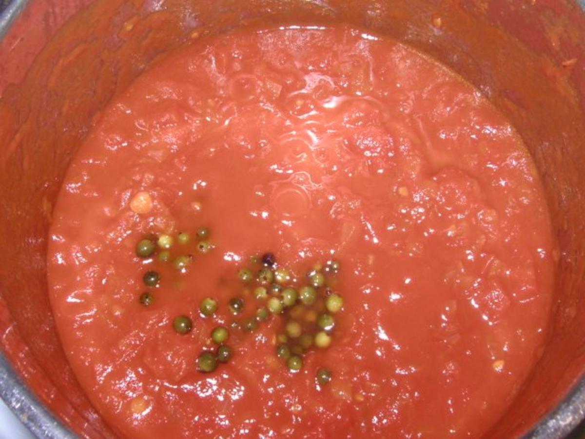 Grillsauce Tomate-Pfeffer - Rezept