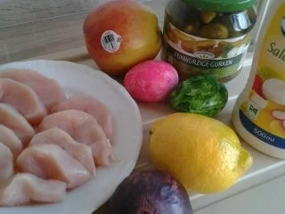 Kartoffelsalat mit Hähnchen-Minuten-Steaks - Rezept - Bild Nr. 2