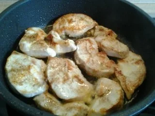 Kartoffelsalat mit Hähnchen-Minuten-Steaks - Rezept - Bild Nr. 3