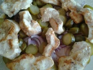 Kartoffelsalat mit Hähnchen-Minuten-Steaks - Rezept - Bild Nr. 13