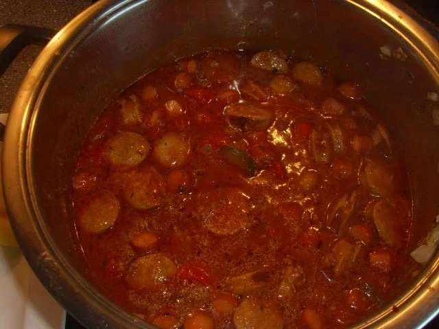 Rezept: Würstchen-Hack-Gulasch Bild Nr. 6 Würstchen-Hack-Gulasch - Rezept - Bild Nr. 6