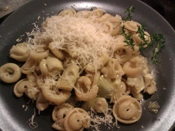 Volanti mit Artischocken in Weißwein-Sud - Rezept - Bild Nr. 2