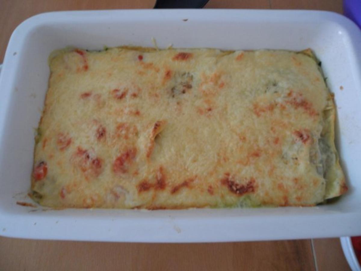 Maultaschenauflauf mit Zwiebeln und ÖL - Rezept mit Bild - kochbar.de