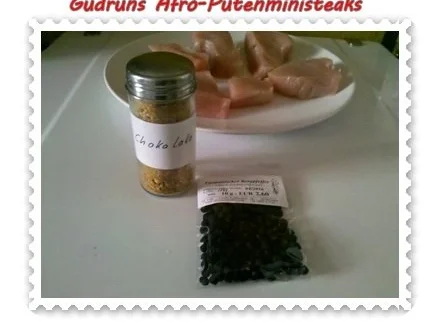 Geflügel: Afro-Putenministeaks mit überbackenen Blumenkohl - Rezept - Bild Nr. 4