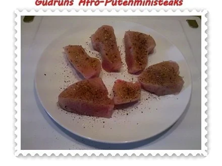 Geflügel: Afro-Putenministeaks mit überbackenen Blumenkohl - Rezept - Bild Nr. 5