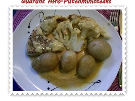 Geflügel: Afro-Putenministeaks mit überbackenen Blumenkohl - Rezept - Bild Nr. 20