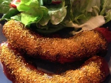 Currywurst zweierlei mit Salatbeilage - Rezept - Bild Nr. 2