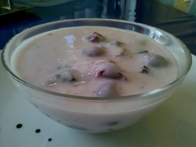 Dessert: Kirschjoghurt mit Schoki - Rezept