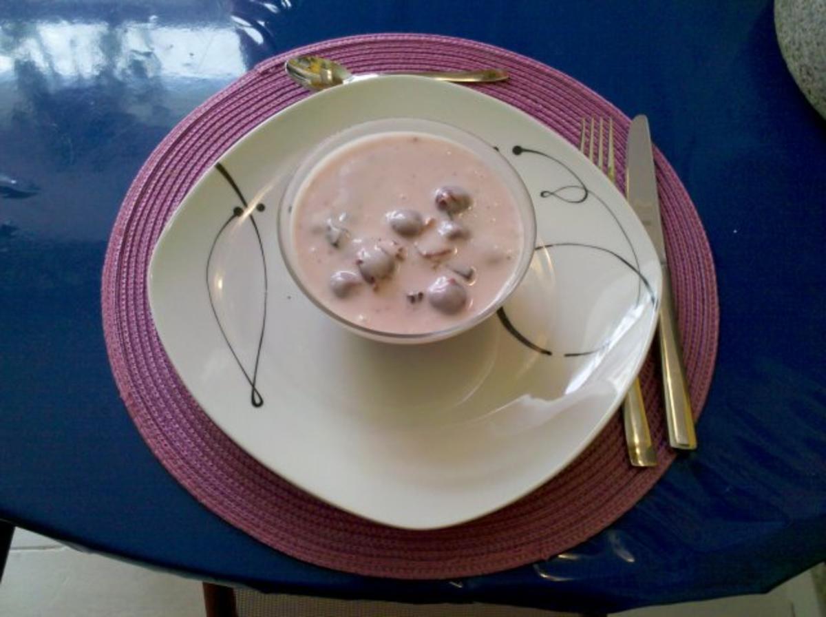 Dessert: Kirschjoghurt mit Schoki - Rezept - Bild Nr. 6