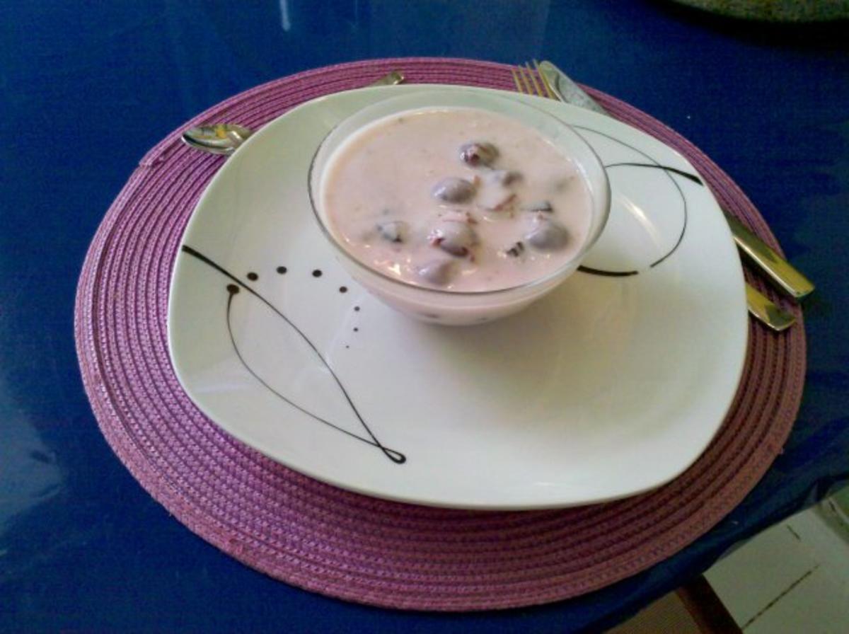 Dessert: Kirschjoghurt mit Schoki - Rezept - Bild Nr. 7