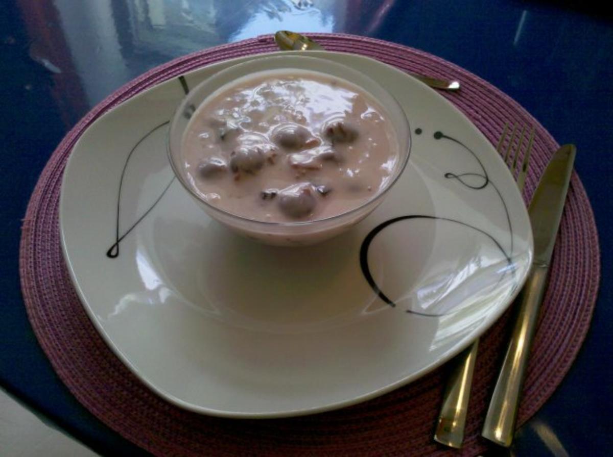 Dessert: Kirschjoghurt mit Schoki - Rezept - Bild Nr. 8