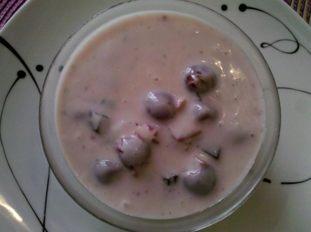 Dessert: Kirschjoghurt mit Schoki - Rezept - Bild Nr. 9