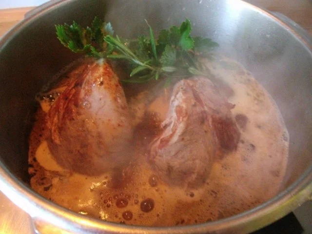 Rezept: Filet mit Blumenkohl und Kartoffelmöhrenstampf Bild Nr. 5 Filet mit Blumenkohl und Kartoffelmöhrenstampf - Rezept - Bild Nr. 5