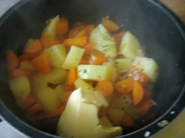 Rezept: Filet mit Blumenkohl und Kartoffelmöhrenstampf Bild Nr. 9 Filet mit Blumenkohl und Kartoffelmöhrenstampf - Rezept - Bild Nr. 9