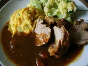 Filet mit Blumenkohl und Kartoffelmöhrenstampf - Rezept