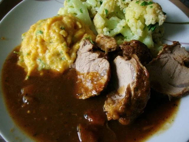 Rezept: Filet mit Blumenkohl und Kartoffelmöhrenstampf Bild Nr. 14 Filet mit Blumenkohl und Kartoffelmöhrenstampf - Rezept - Bild Nr. 14