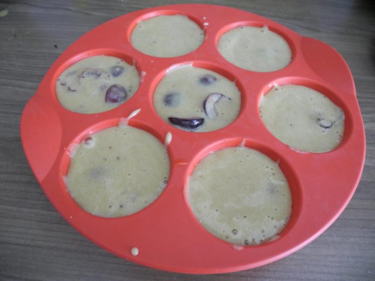 Kuchen : Vollkorn - Muffins mit Kirschen - Rezept - Bild Nr. 4