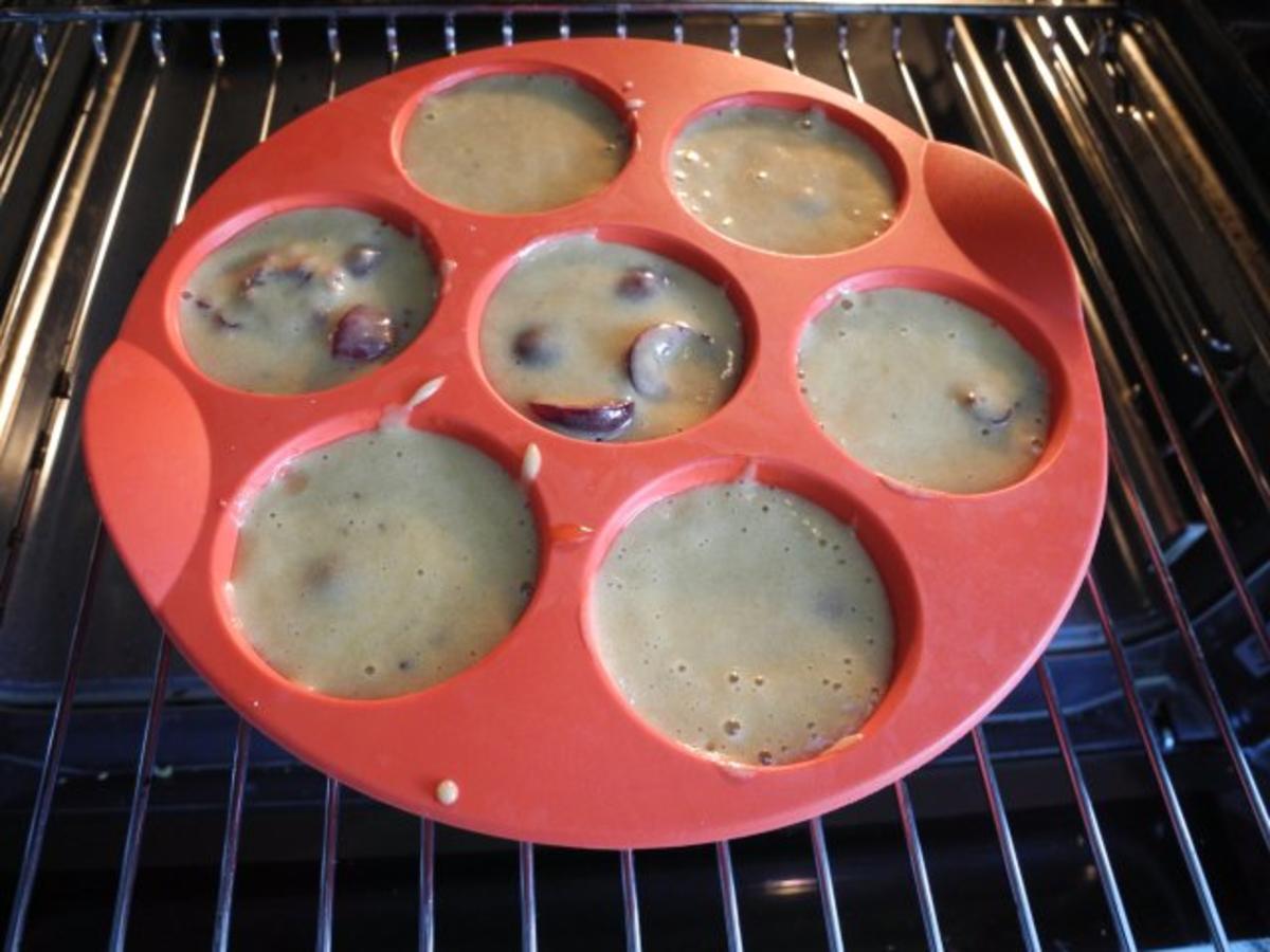 Kuchen : Vollkorn Muffins mit Kirschen - einfach - von Forelle1962