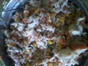 suessebienes´s Reissalat mit  himbeer dressing - Rezept