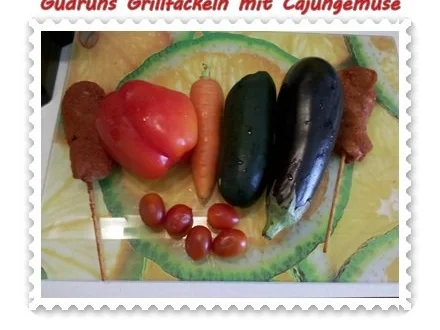 Rezept: Fleisch: Grillfackeln mit Cajungemüse Bild Nr. 6 Fleisch: Grillfackeln mit Cajungemüse - Rezept - Bild Nr. 6