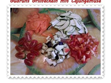 Rezept: Fleisch: Grillfackeln mit Cajungemüse Bild Nr. 7 Fleisch: Grillfackeln mit Cajungemüse - Rezept - Bild Nr. 7