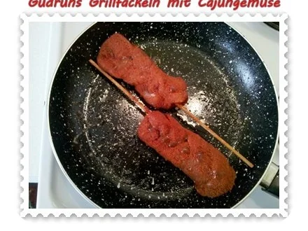 Rezept: Fleisch: Grillfackeln mit Cajungemüse Bild Nr. 9 Fleisch: Grillfackeln mit Cajungemüse - Rezept - Bild Nr. 9