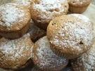 Backen: Nougatmuffins mit weißen Johannisbeeren - Rezept