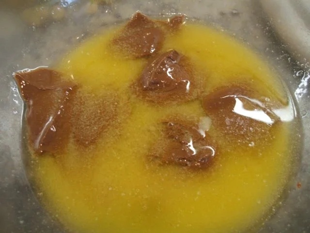 Backen: Nougatmuffins mit weißen Johannisbeeren - Rezept - Bild Nr. 3