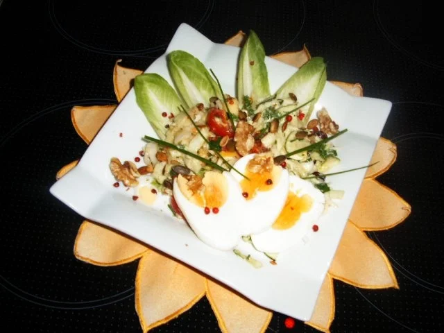 Fruchtiger Chicoreesalat - Rezept
