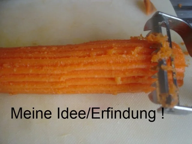 Rezept: Möhren-Kartoffelsuppe mit Einlage Bild Nr. 4 Möhren-Kartoffelsuppe mit Einlage - Rezept - Bild Nr. 4