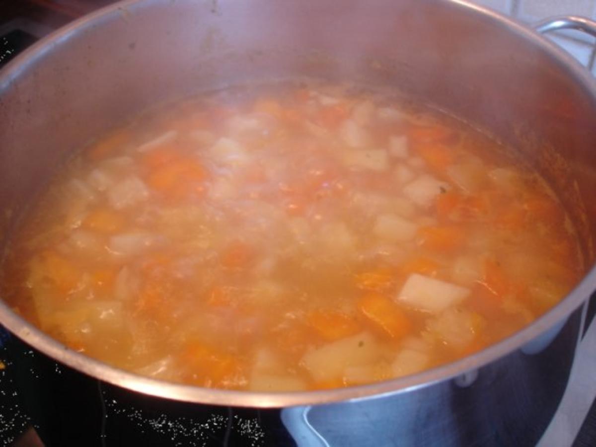 Möhren-Kartoffelsuppe mit Einlage - Rezept - Bild Nr. 10