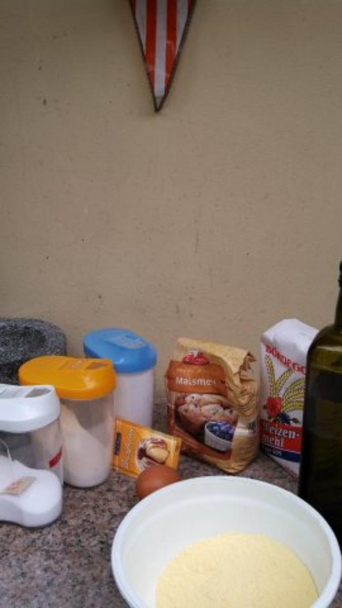 Mais Brot gebraten   /   Fried Corn Bread   /   Mais Mini Pancake - Rezept - Bild Nr. 5