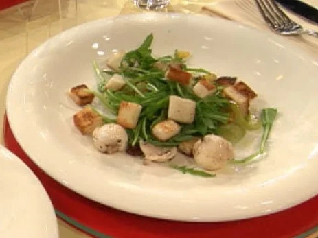 Warmer Salat vom kleinen Sepia mit Tomatillo (Allegra Curtis) - Rezept