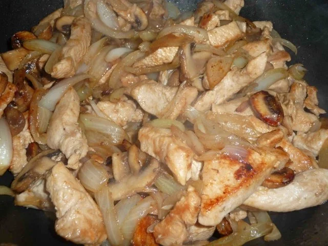 Putengeschnetzeltes Jägerart - Rezept - Bild Nr. 7