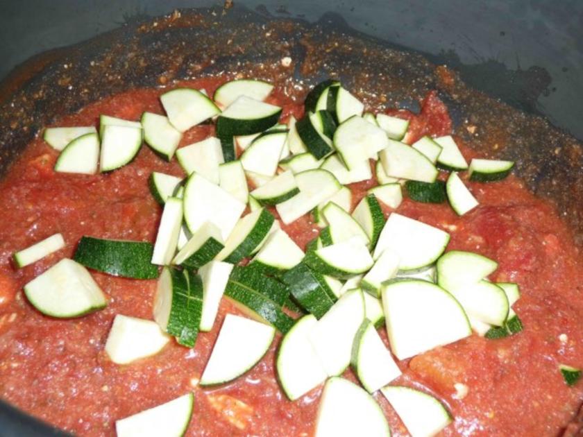 Gefüllte Schmorgurke mit Parmesan überbacken - einfach - von cleo64