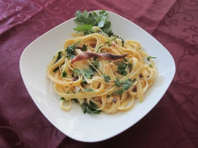 Rezept: Linguine mit Sardellen Linguine mit Sardellen - Rezept