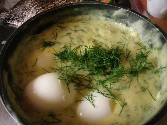 Rezept: Eier in Dillsauce Bild Nr. 5 Eier in Dillsauce - Rezept - Bild Nr. 5