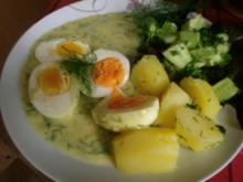 Eier in Dillsauce - Rezept