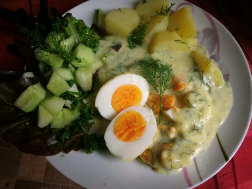 Eier in Dillsauce - Rezept mit Bild - kochbar.de