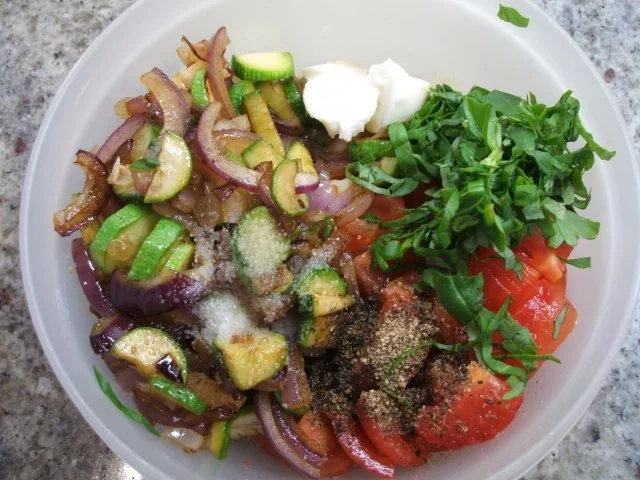 Pikantes Backen: Gemüsige Brotkörbchen - Rezept - Bild Nr. 9