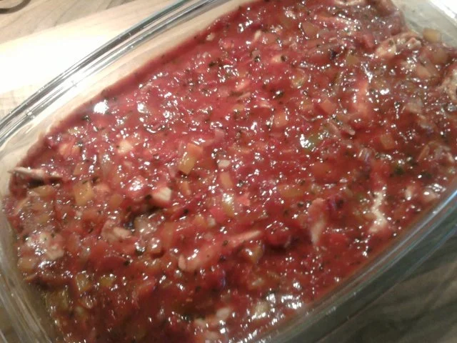 "Hähnchen-Tomate-Paprika-Auflauf" alla Trapper - Rezept - Bild Nr. 8