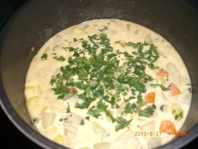 Kohlrabigemüse mit Kartoffeln - Rezept