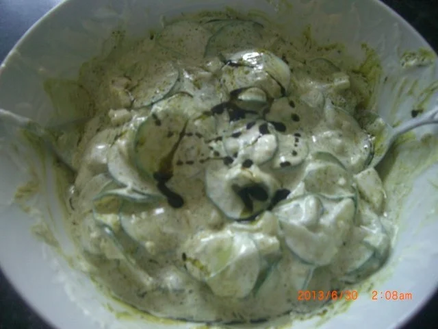 Gurkensalat "steirisch" - Rezept