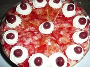 Holländische Kirschtorte 12 Stücke - Rezept