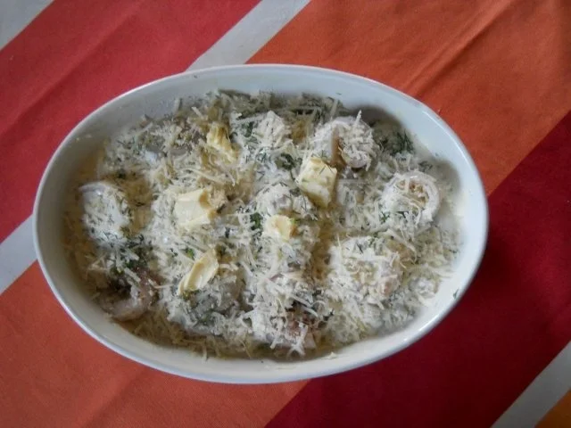 Gratinierte Seelachsröllchen - Rezept - Bild Nr. 7