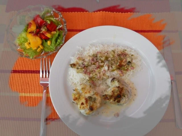 Gratinierte Seelachsröllchen - Rezept - Bild Nr. 10