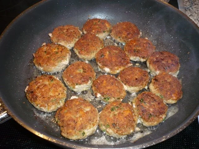 Rezept: Putenbulettchen mit Rübchen und Kartöffelchen Bild Nr. 9 Putenbulettchen mit Rübchen und Kartöffelchen - Rezept - Bild Nr. 9