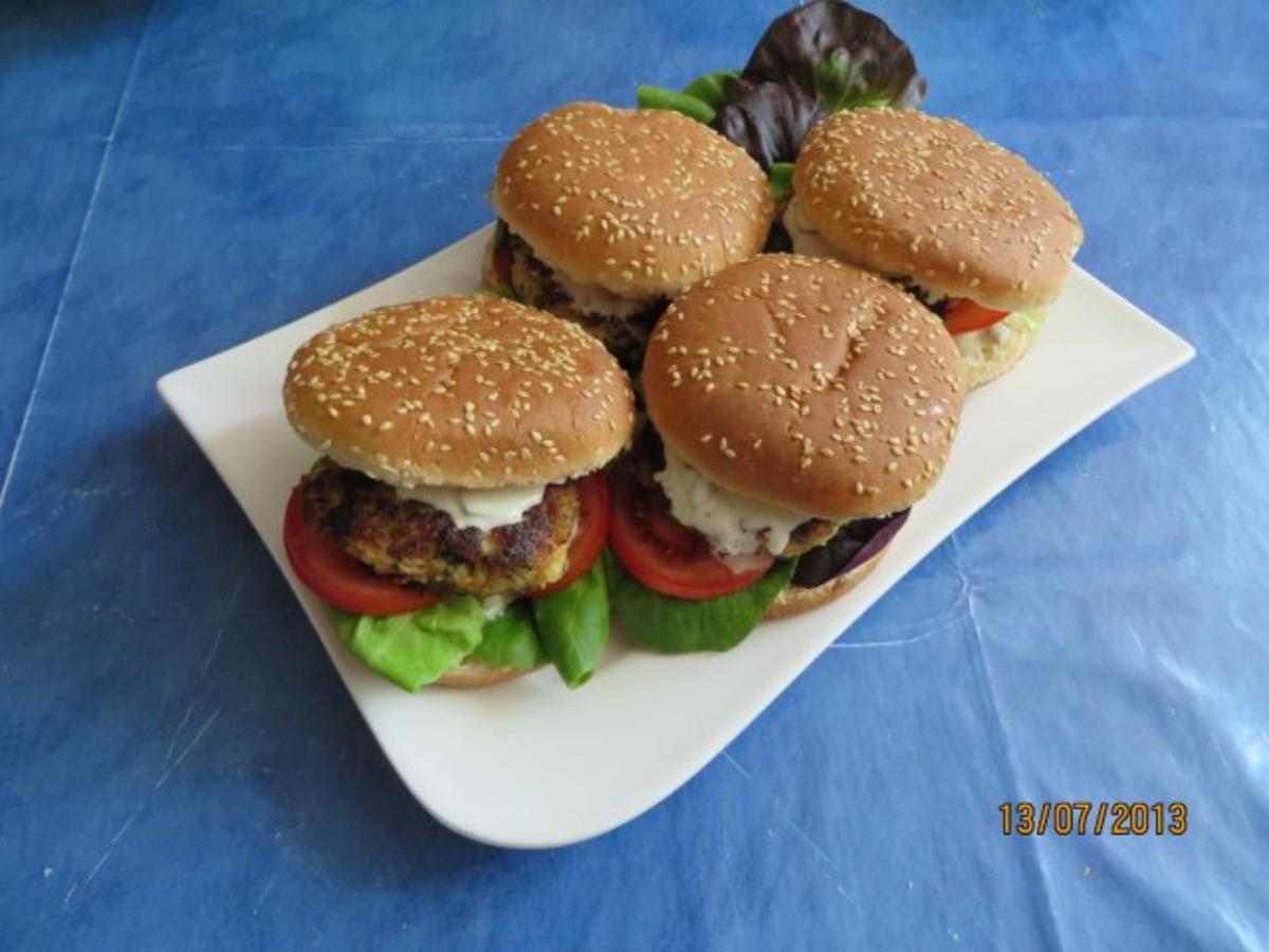 Bilder für Fingerfood: Fischburger Rezept